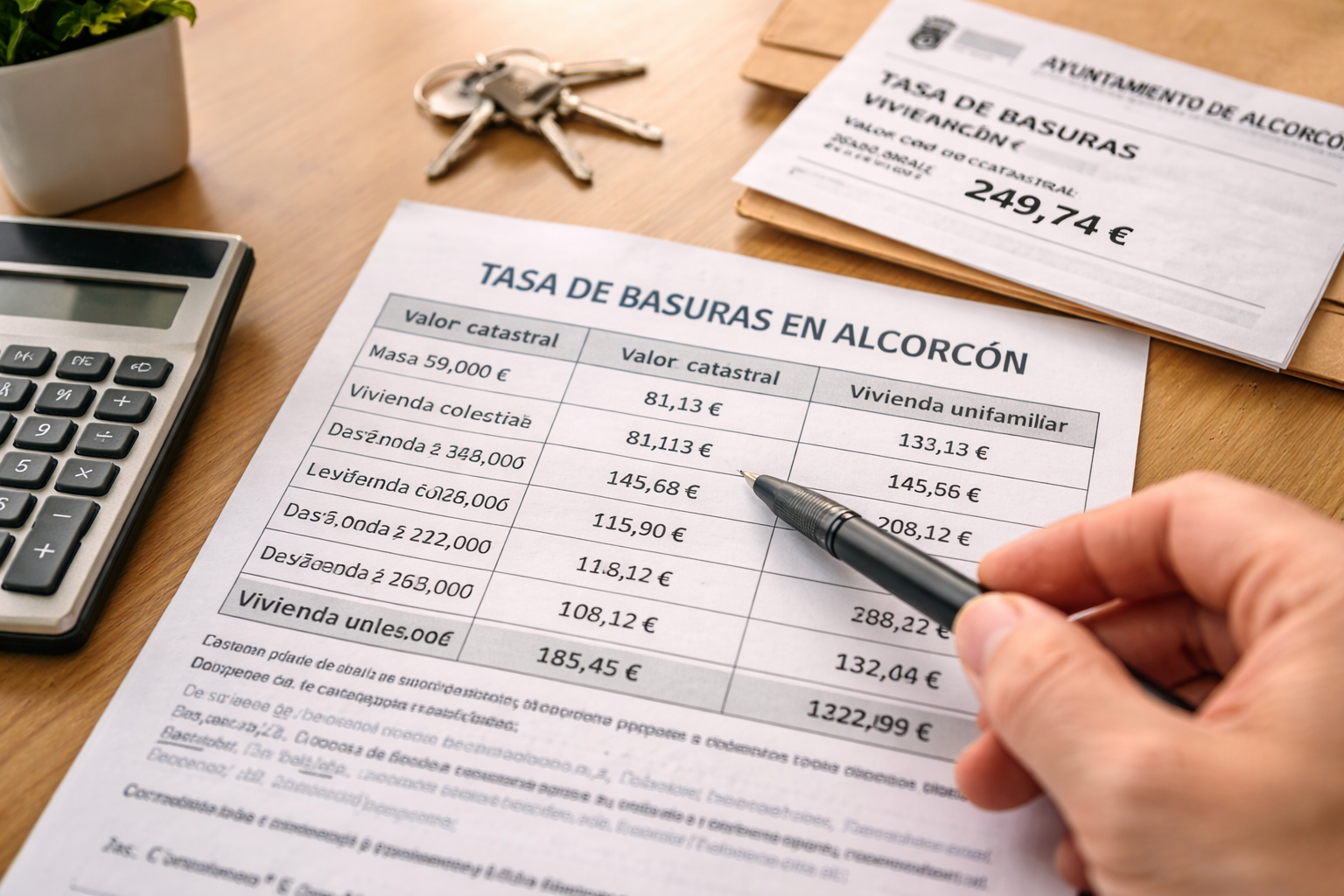 Tasa de basuras en Alcorcón: cuánto se paga y cómo se calcula
