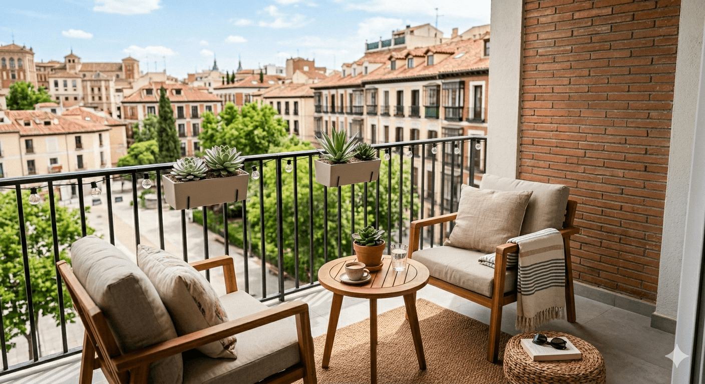 Cómo preparar tu terraza o balcón para revalorizar tu vivienda