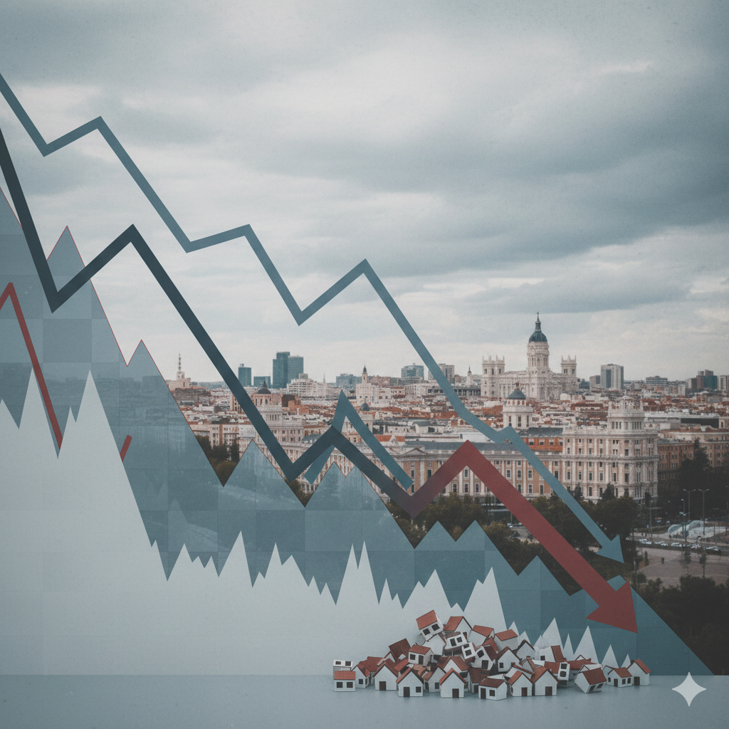 La compraventa de viviendas pierde impulso: señales de ajuste en el mercado inmobiliario